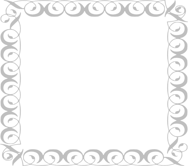 Rectangle Gray Frame Transparent PNG
