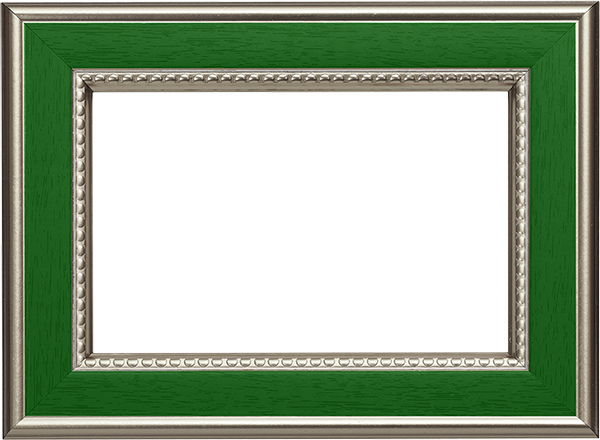 Rectangle Green Frame PNG Image