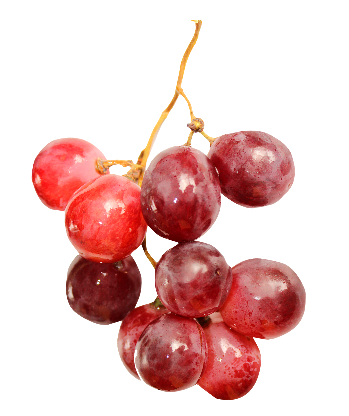 Kırmızı üzüm şeffaf PNG