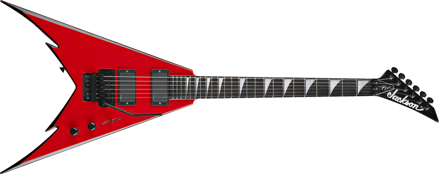 Red Guitar PNG Transparent Image