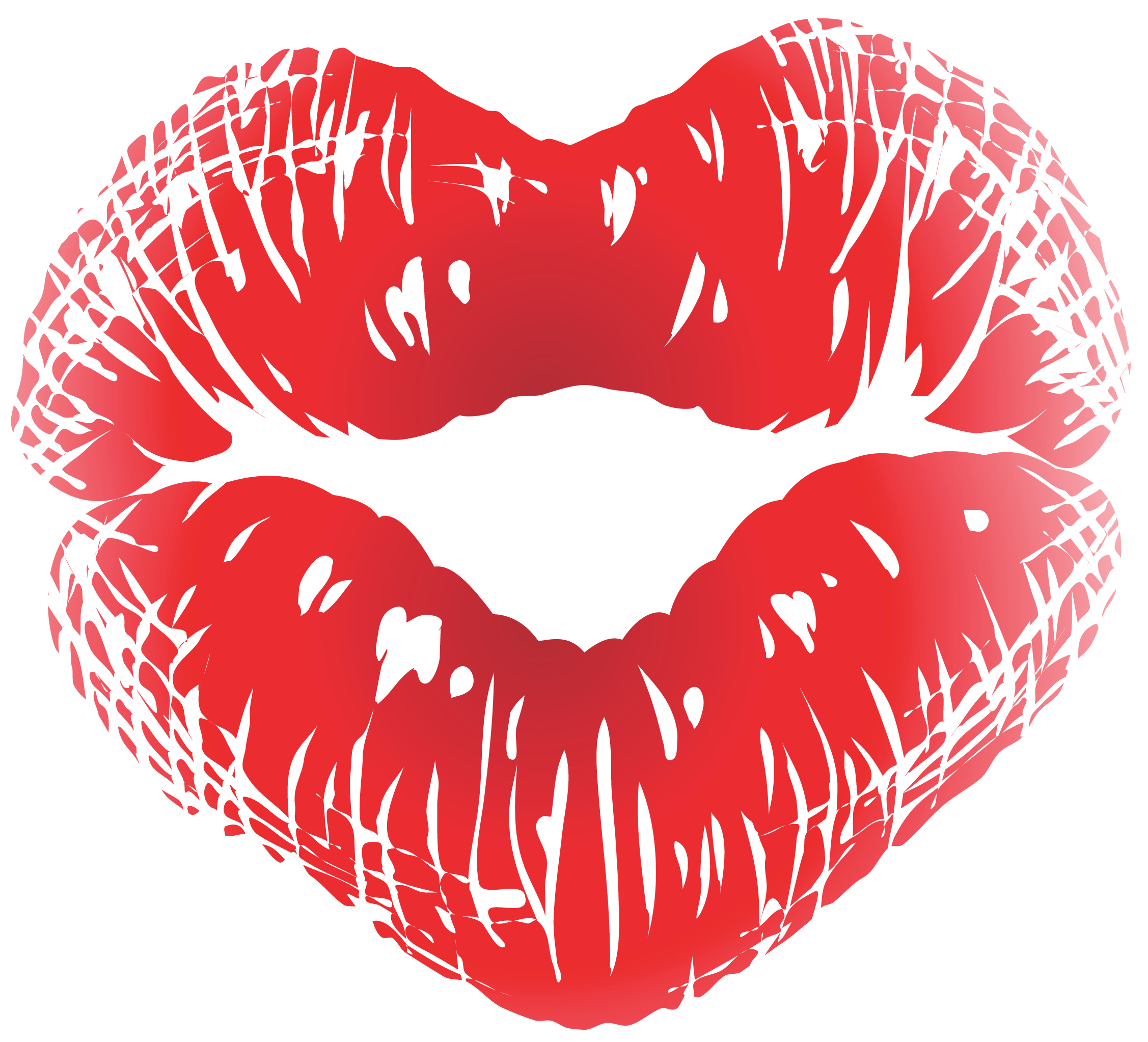 Red Kiss PNG Image