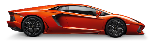 Lamborghini rouge clipart PNG