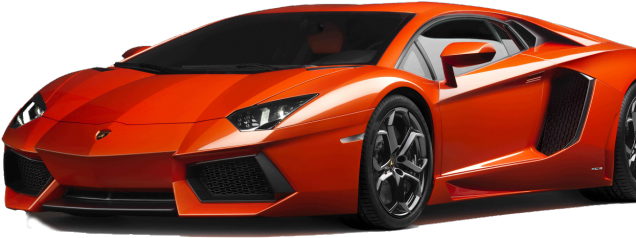 Download gratuito di Lamborghini rosso PNG
