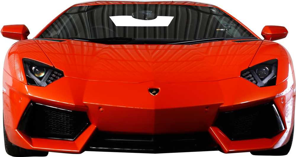 Red Lamborghini PNG-Bild