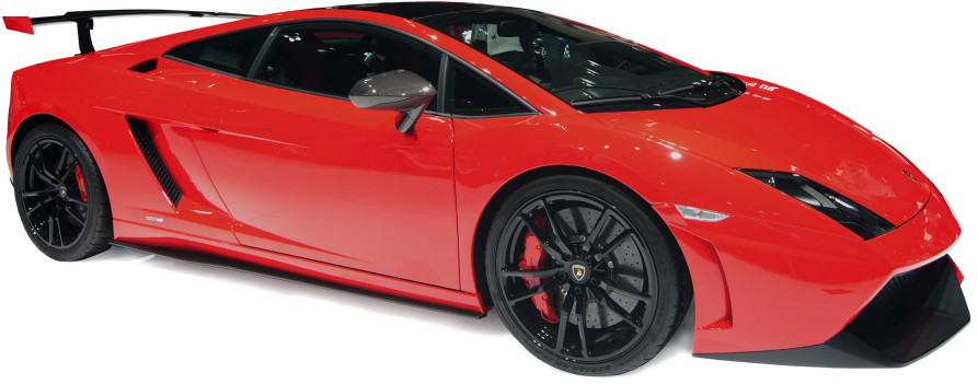Red Lamborghini PNG Pic