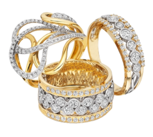 Cincin perhiasan PNG gambar