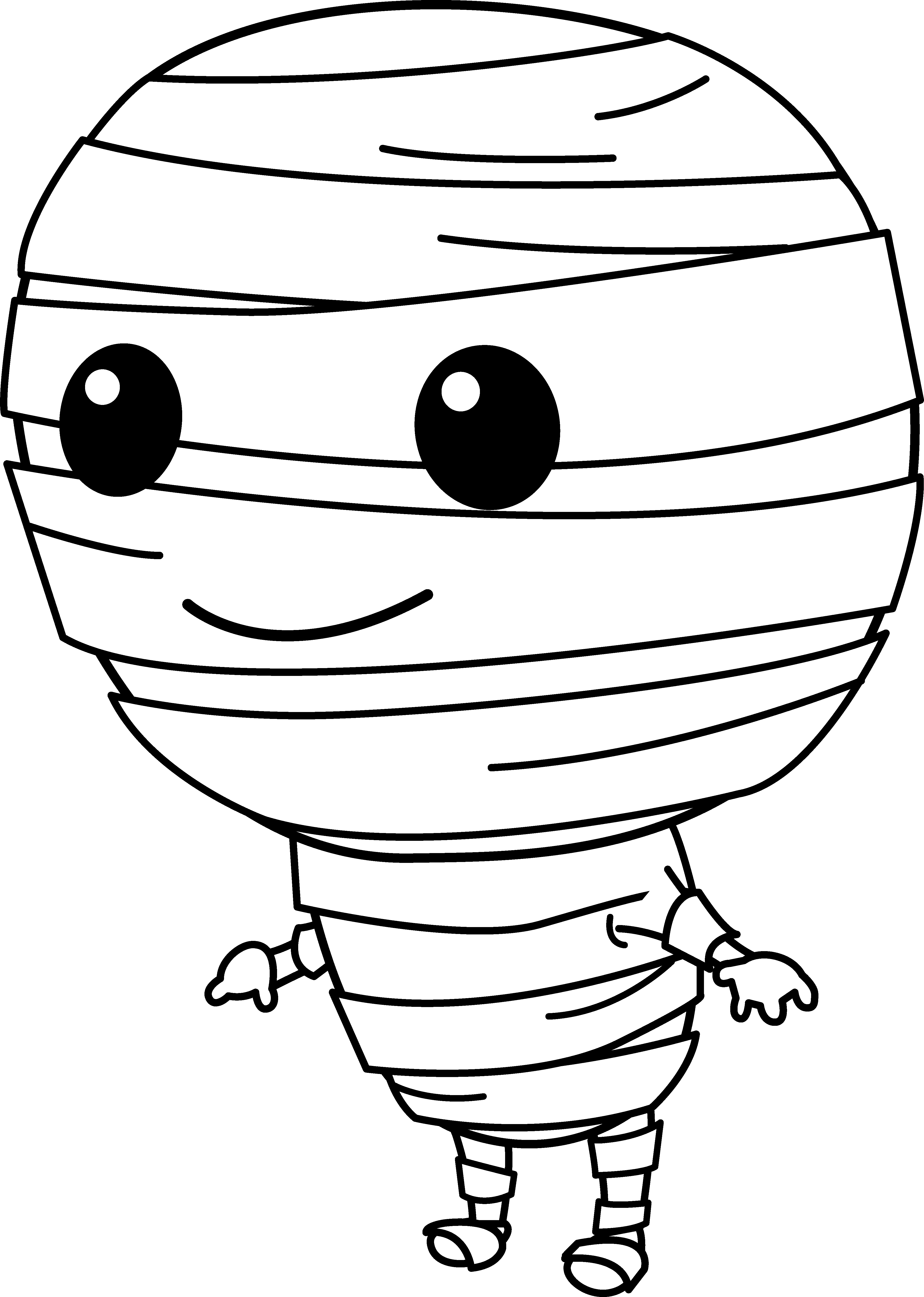 Scary Mummy PNG-bestand