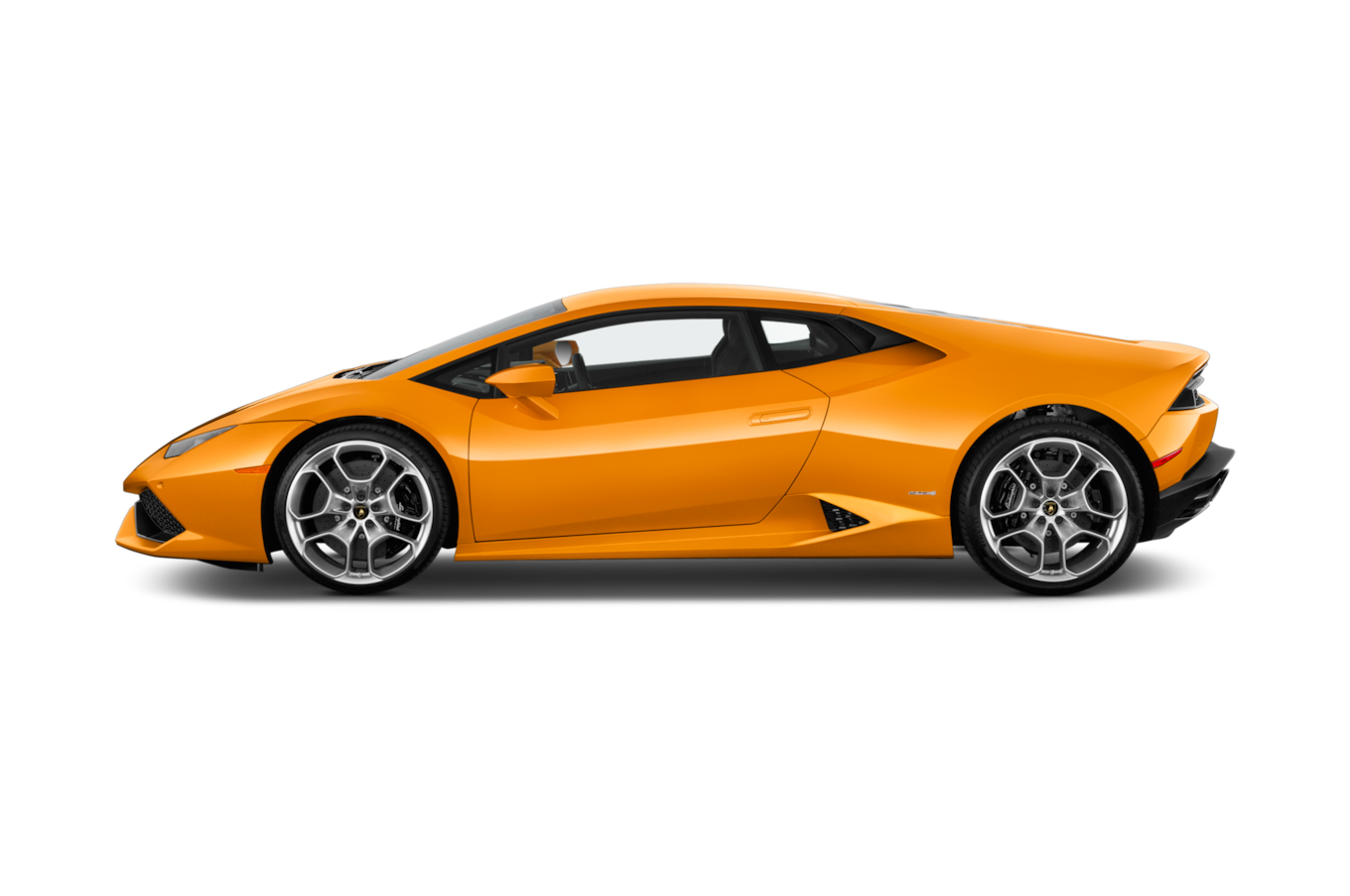 Yan görünüm Lamborghini araba PNG şeffaf görüntü