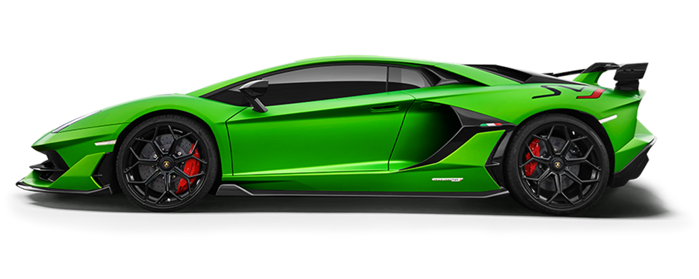 Вид сбоку Lamborghini PNG прозрачное изображение