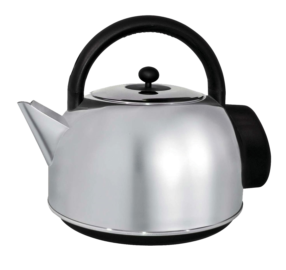 Silver Kettle PNG Clipart