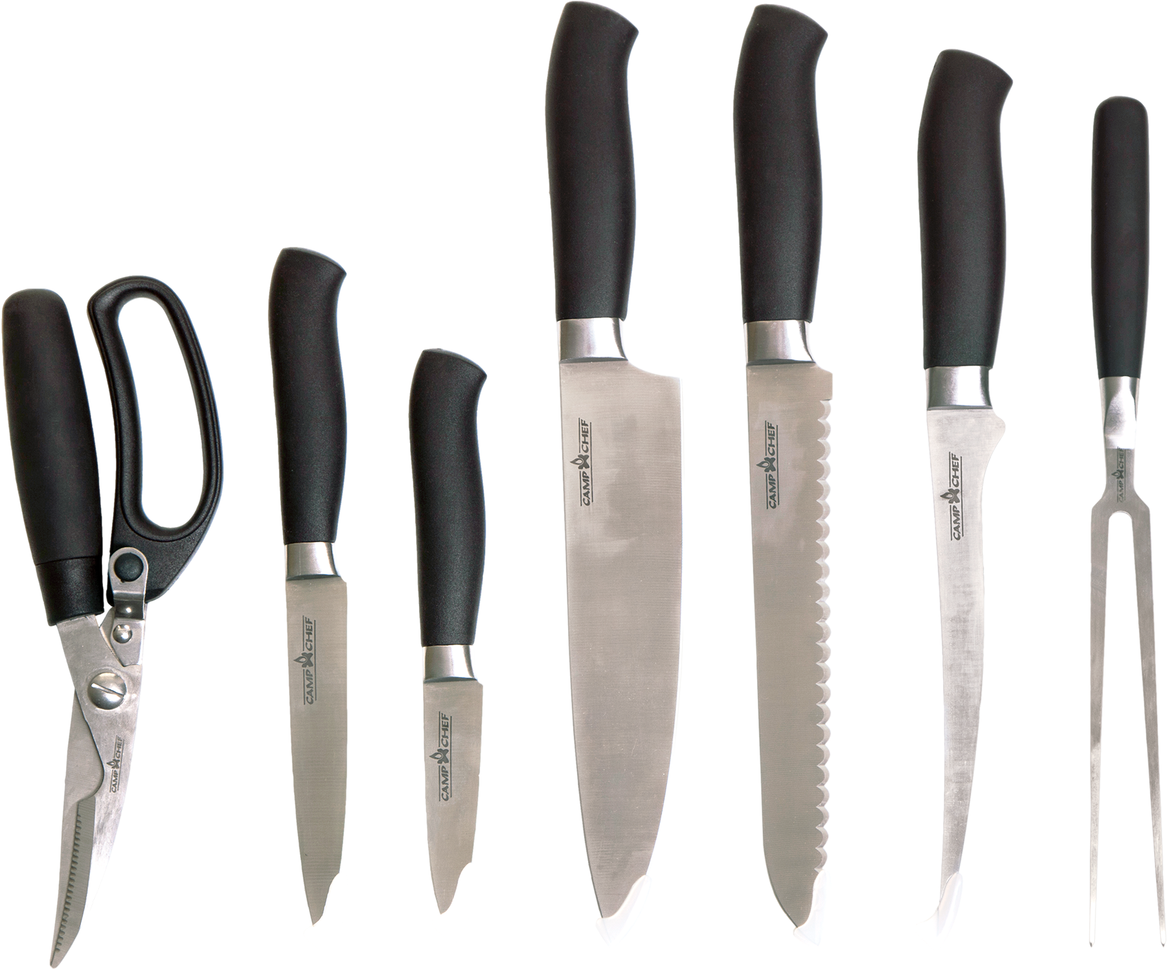 Silver Kitchen Knife PNG Image