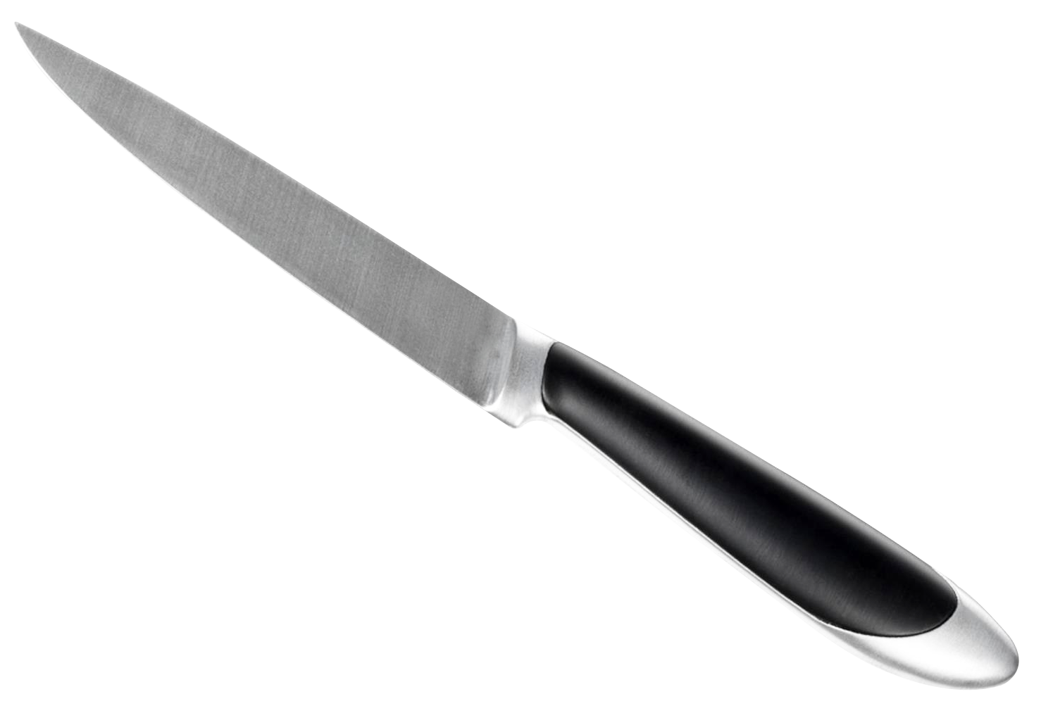 Серебряный кухонный нож PNG Фотографии