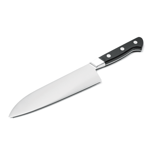 Серебряный кухонный нож прозрачный PNG
