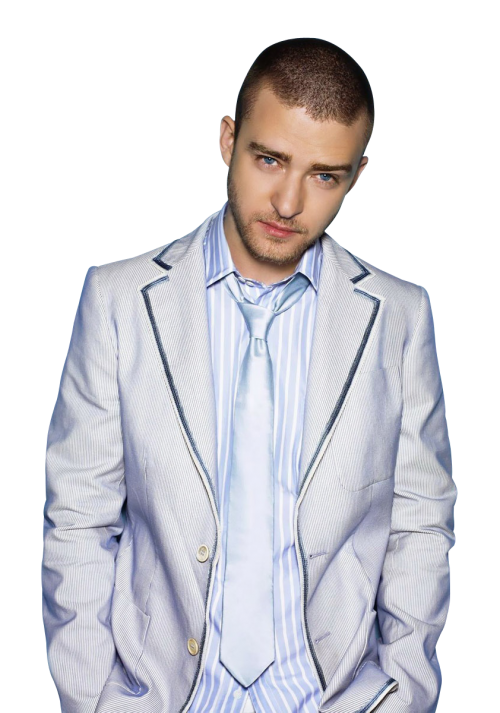 Singer Justin Timberlake PNG Image