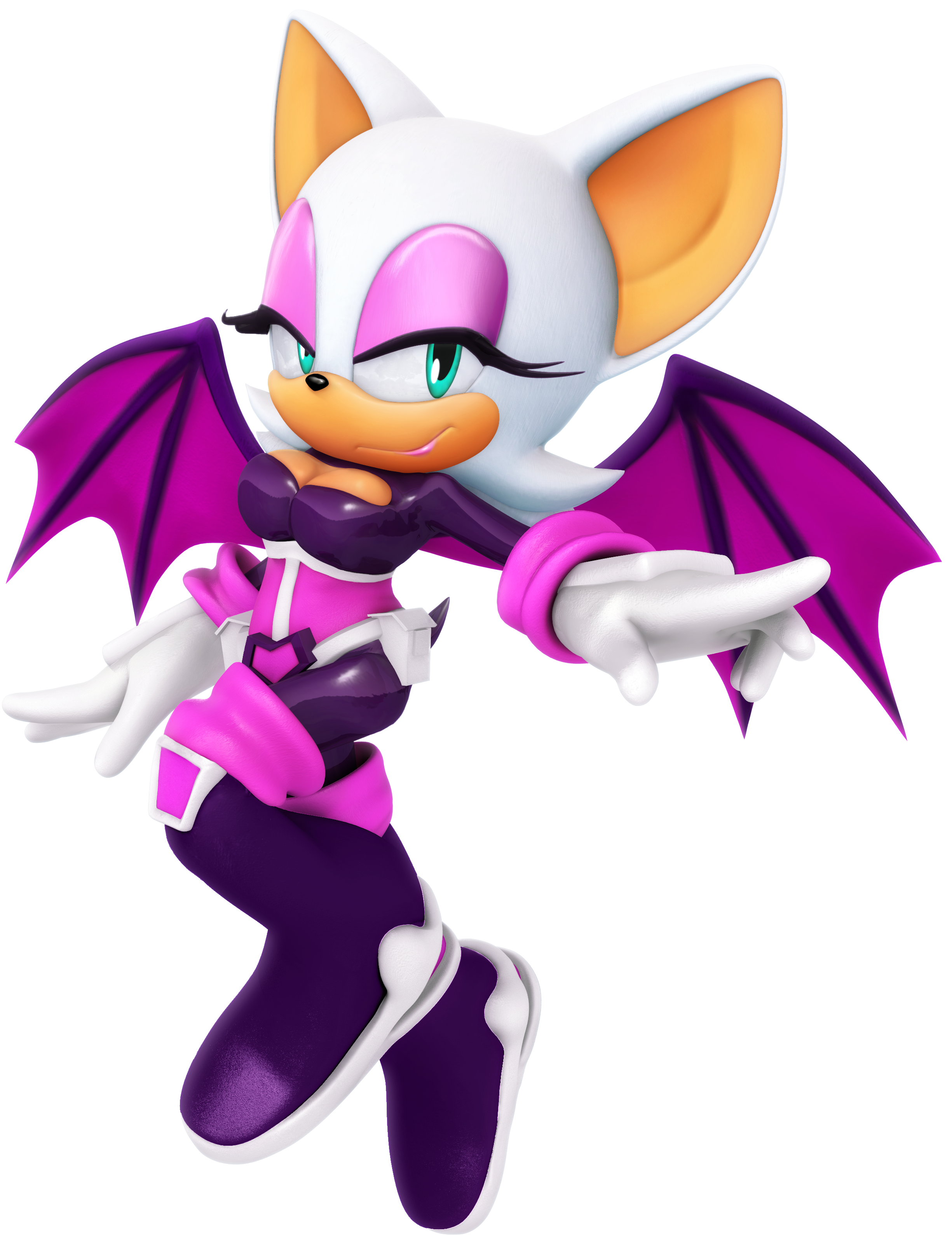 Sonic X Rouge The Bat Series PNG Clipart