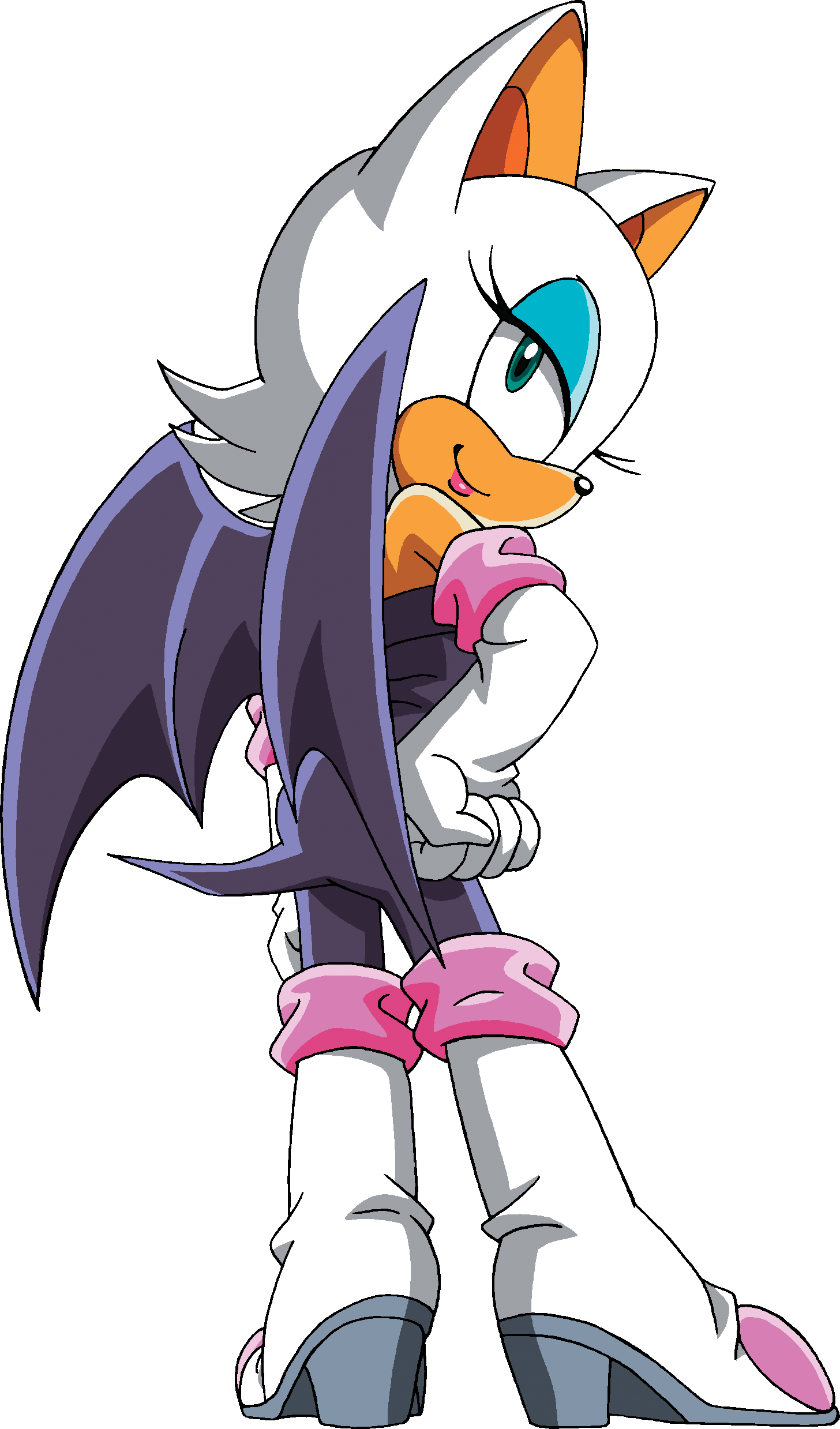 Sonic X Rouge Die Bat-Serie PNG-transparentes Bild