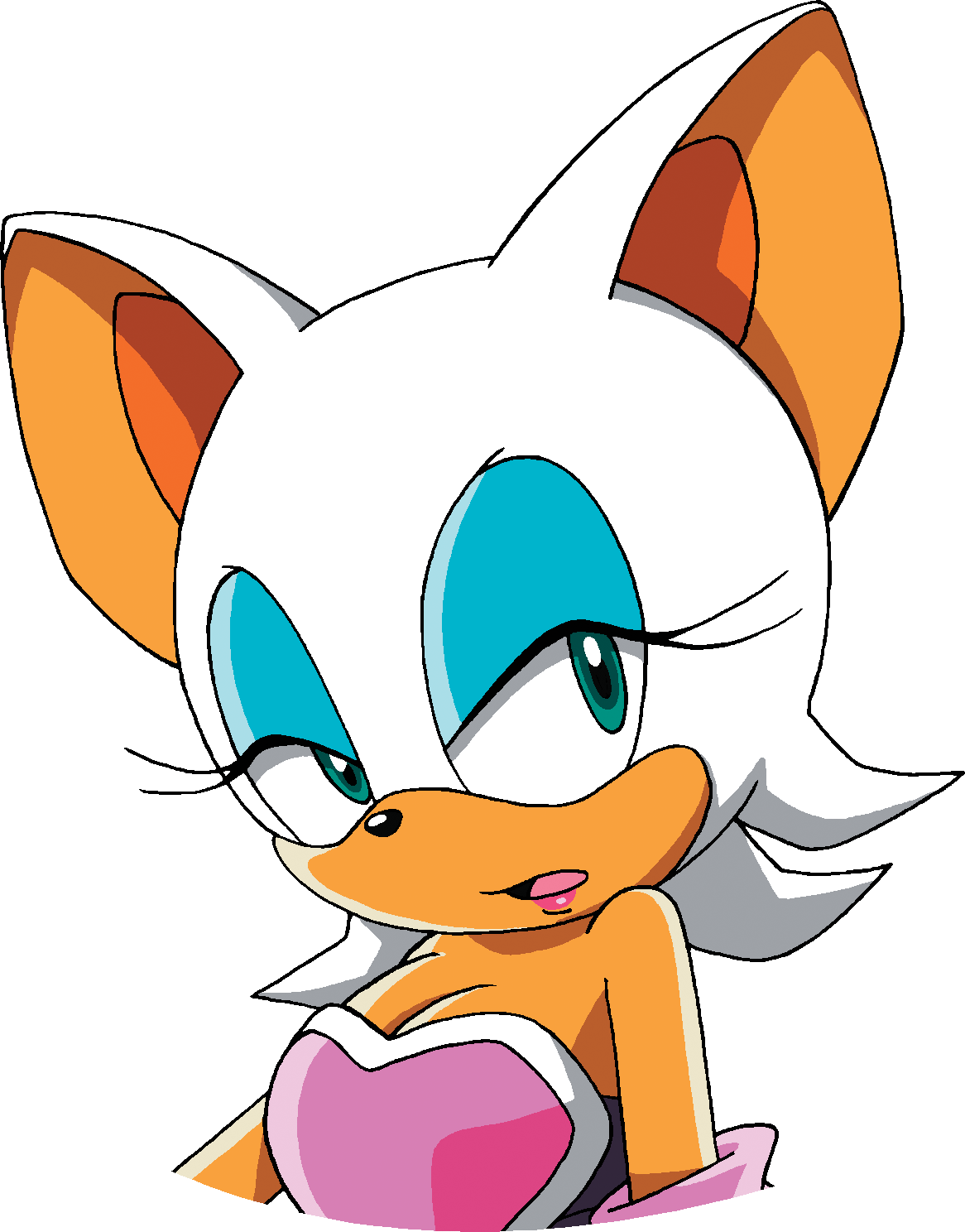 Sonic X Rouge Ang Bat Series Transparent Background