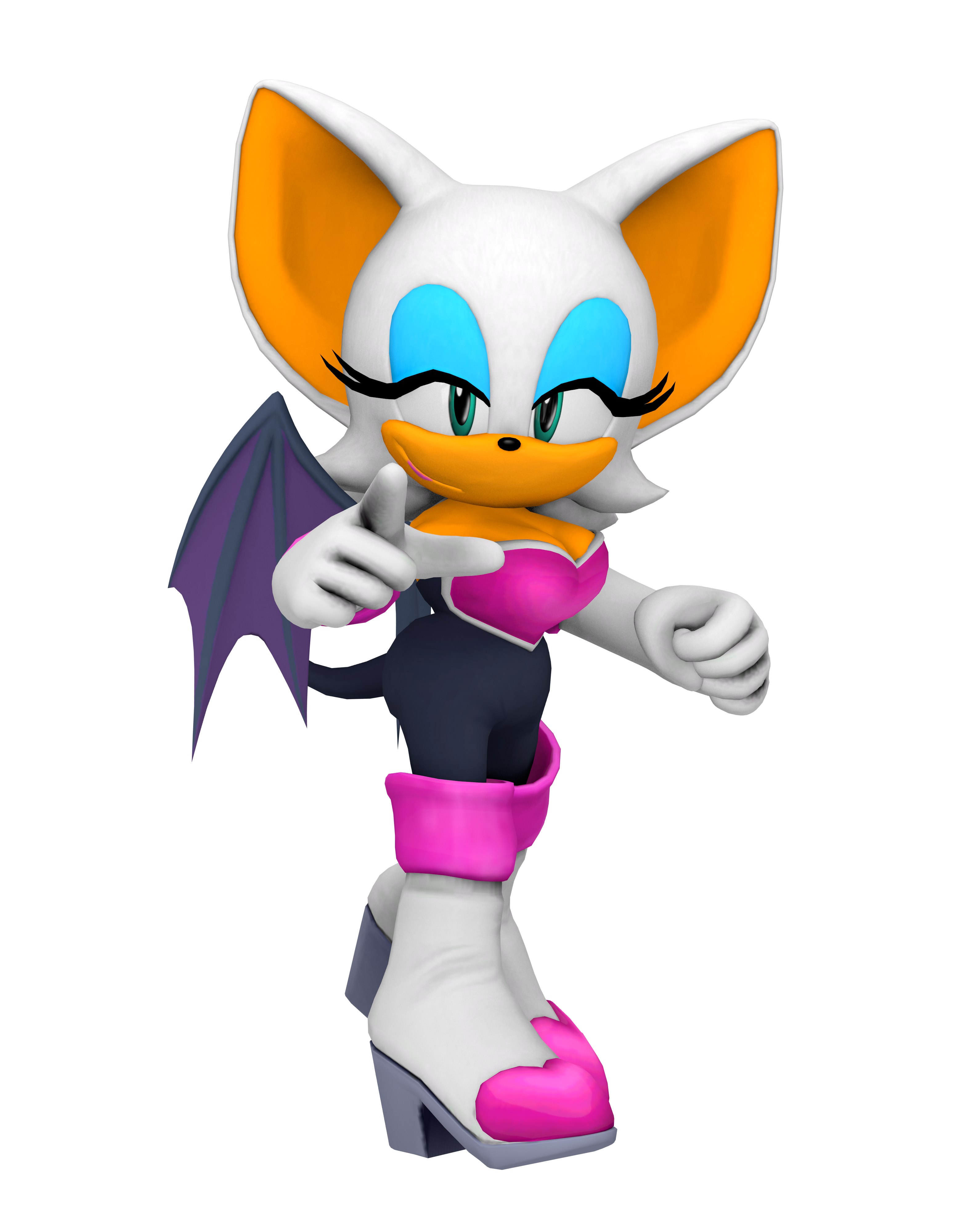 Sonic X Rouge The Bat Transparent PNG