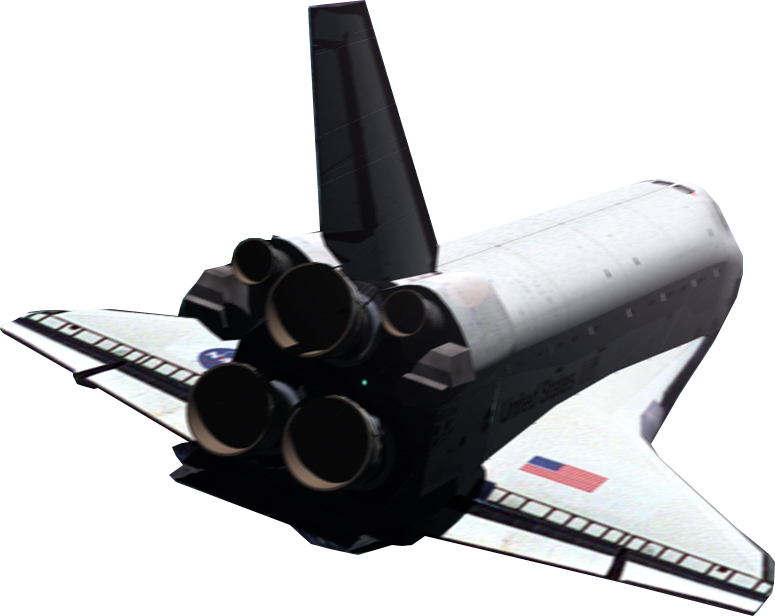 Space Realistic Rocket PNG Free Download
