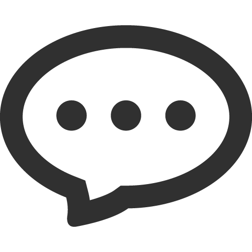 Spraak chat pictogram PNG Transparant Beeld