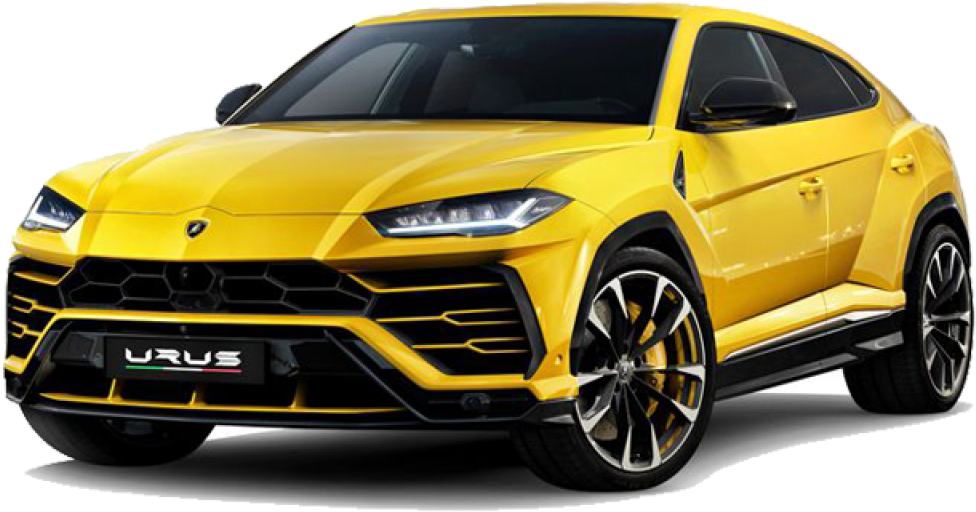 Sarı Lamborghini PNG HD