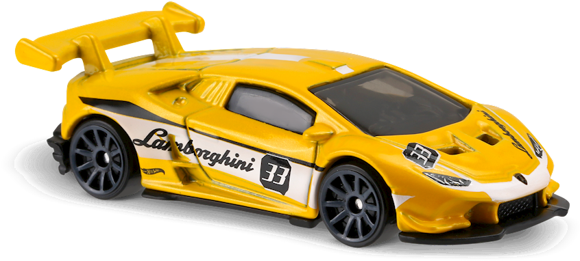 Sports Yellow Lamborghini Transparent PNG