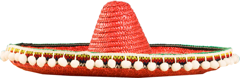 Straw Imagen de PNG de sombrero mexicano