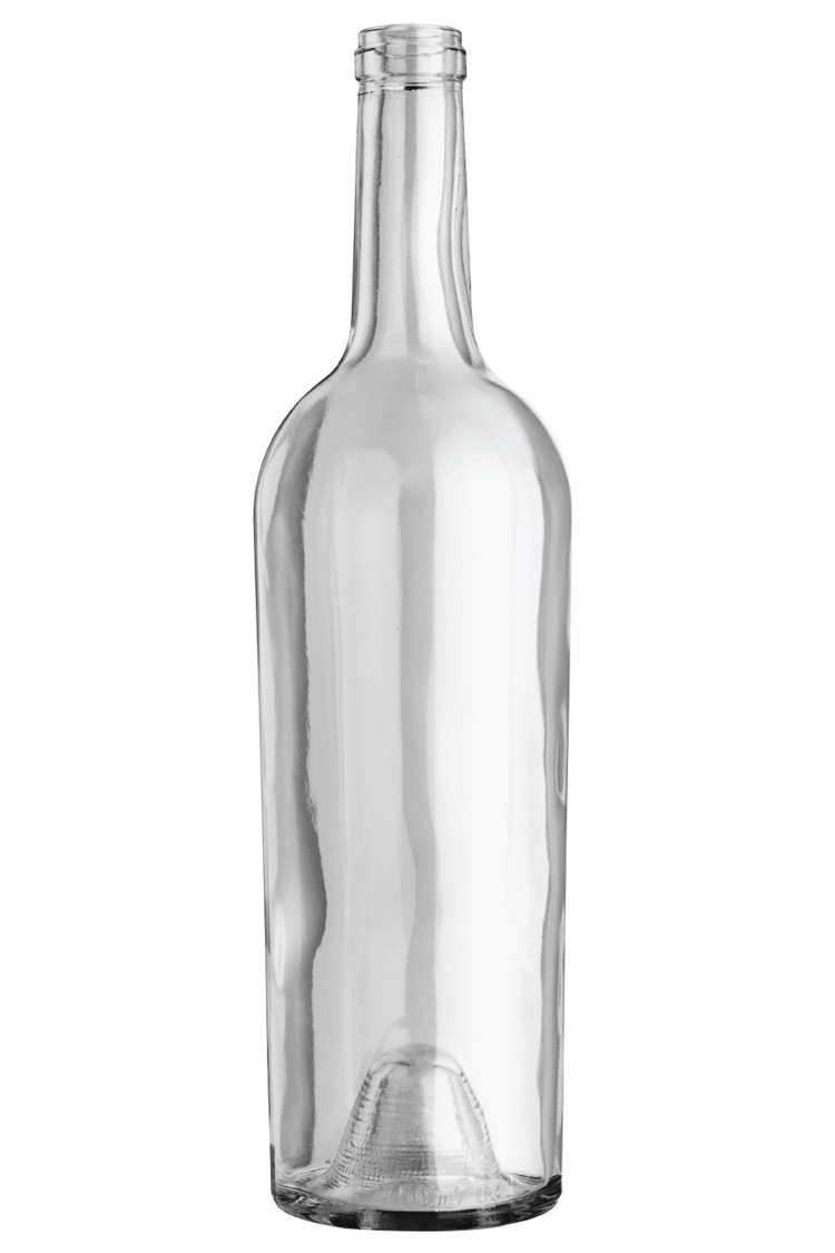 Translucent Glass Bottle PNG Clipart