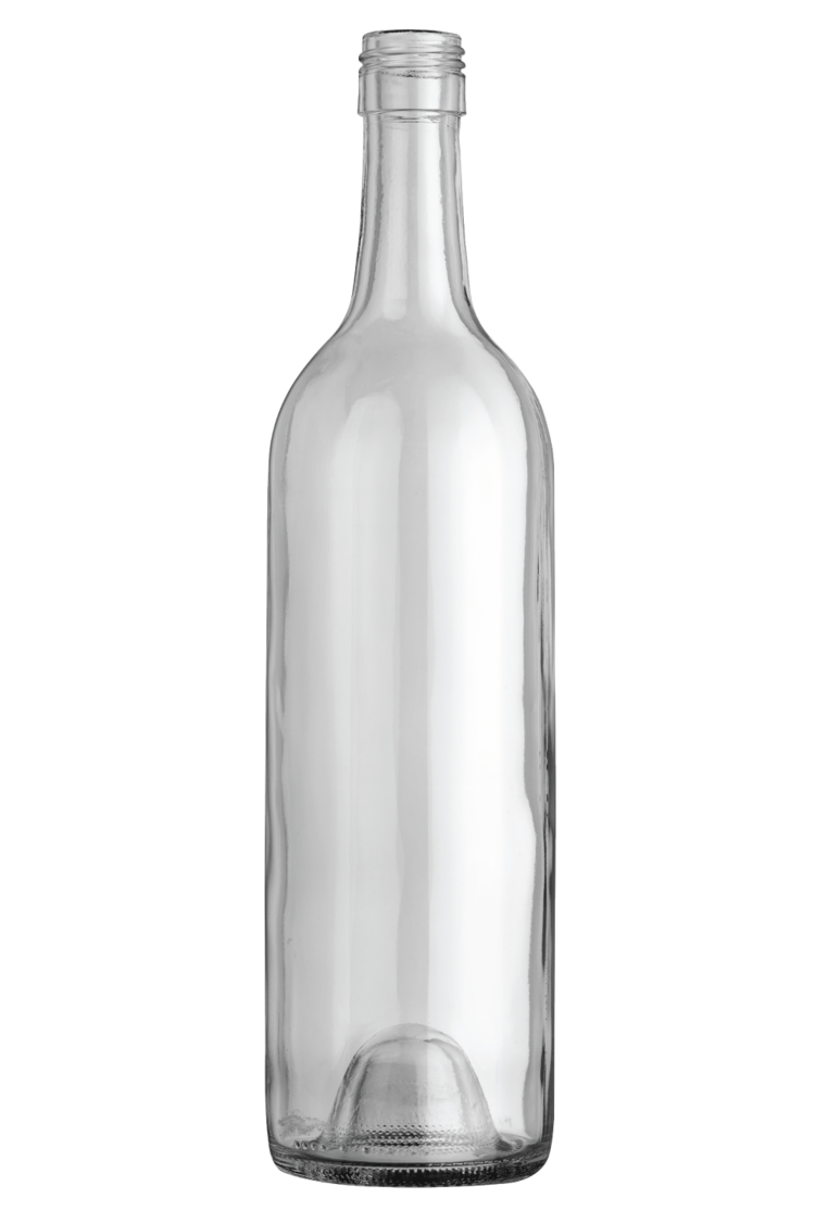 Translucent Glass Bottle Transparent Background