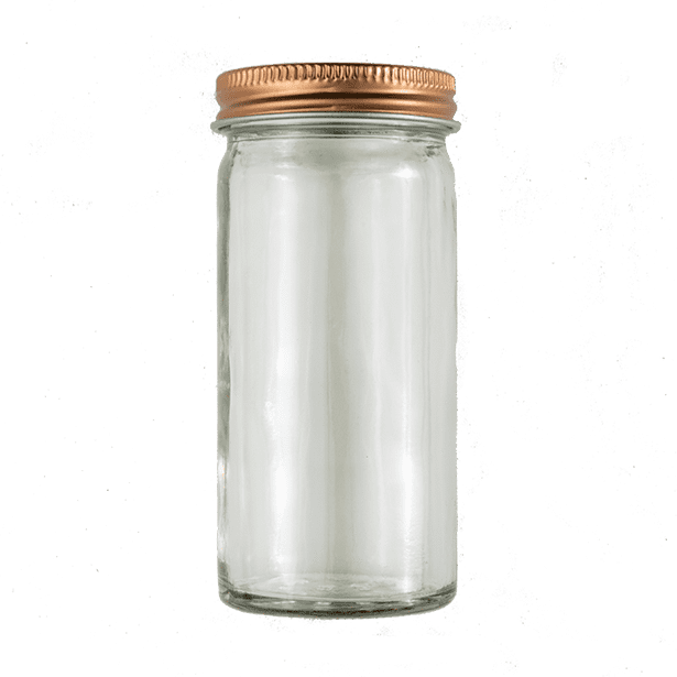 Translucent Glass Jar Bottle PNG Transparent Image