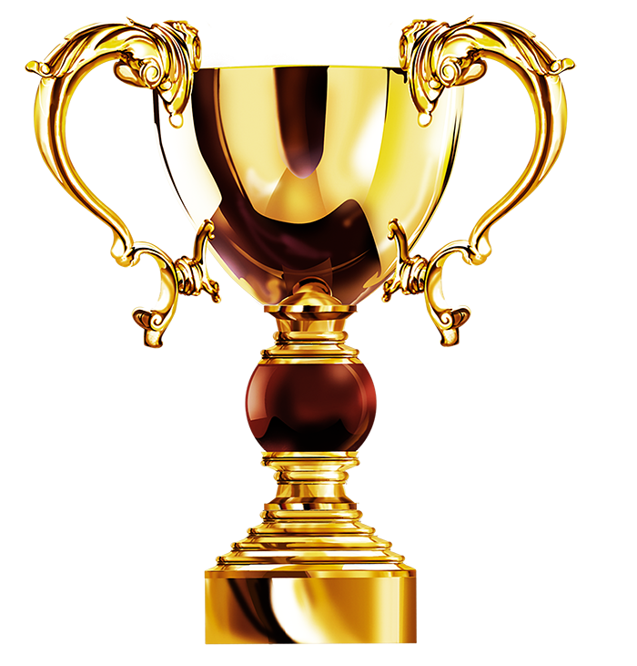 Trophy Golden Cup PNG Clipart