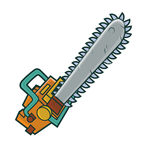 Vector Chainsaw PNG Clipart