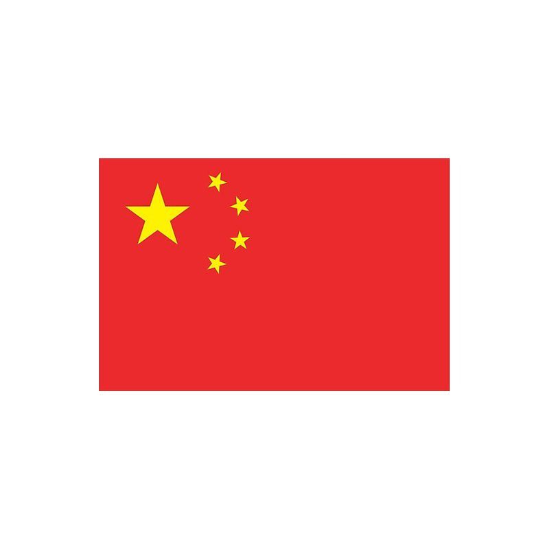 Vector Bandera de China PNG Transparent Image