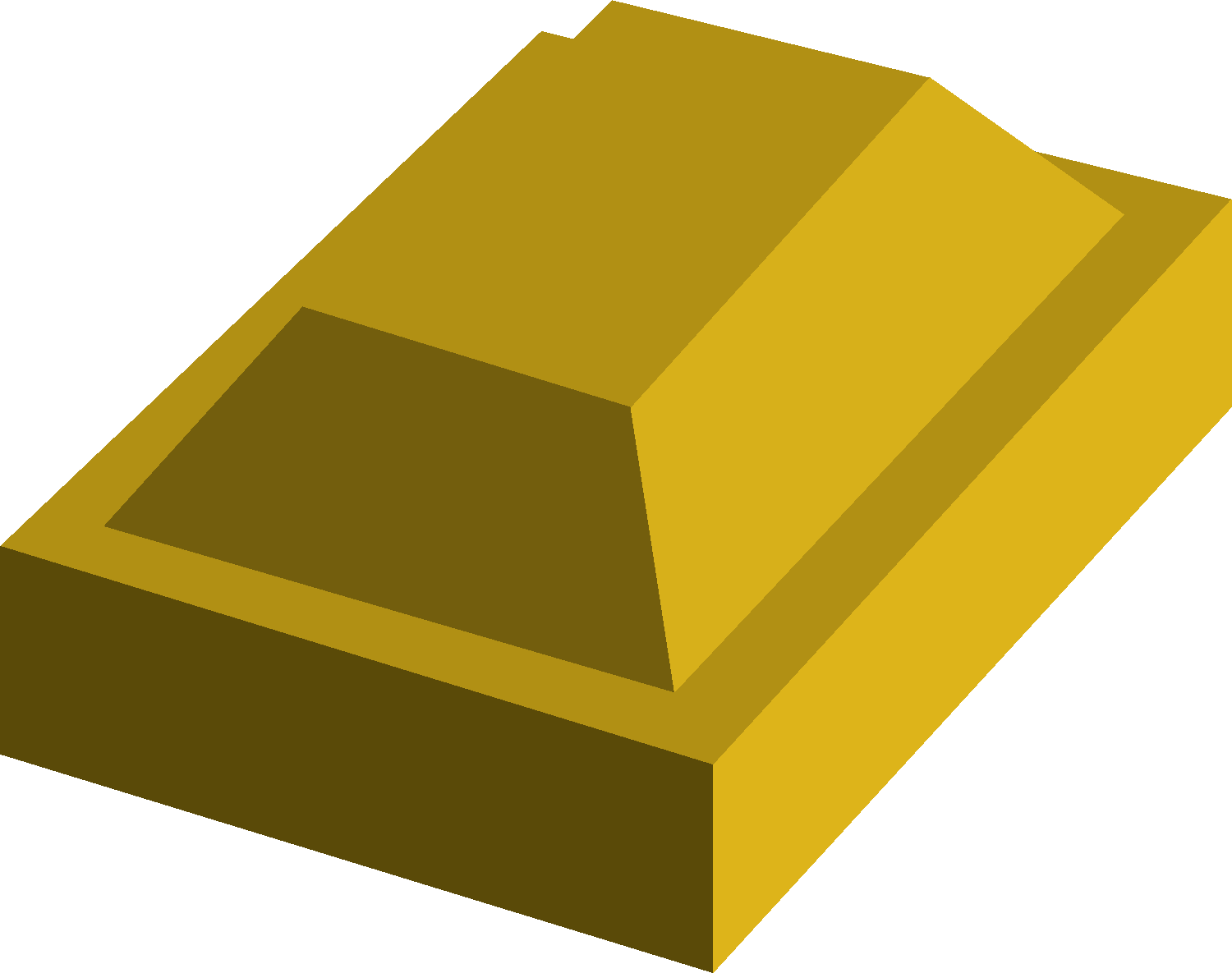 Vector gold bar Transparent PNG