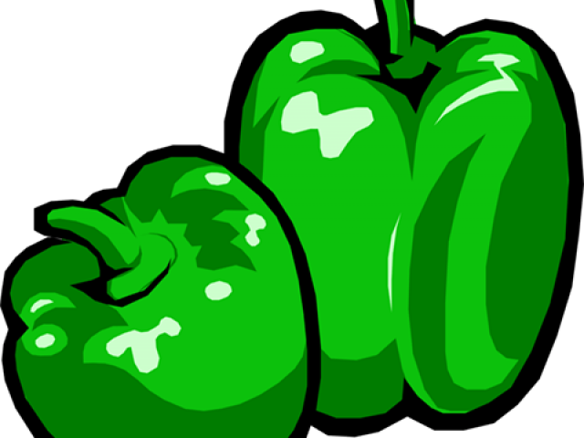 Vektor green bell pepper PNG Clipart