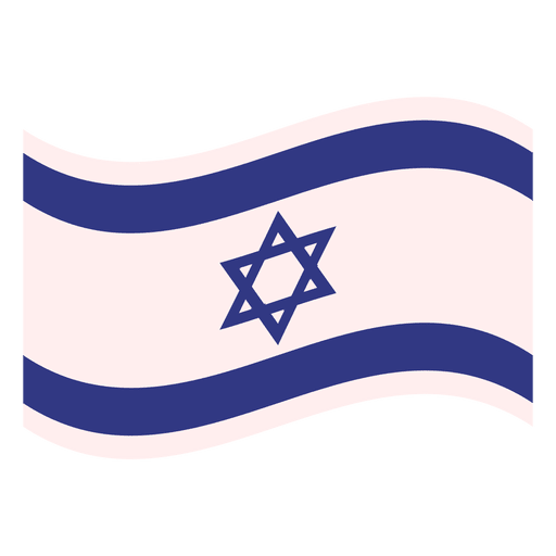 Vektor israel bendera PNG hd