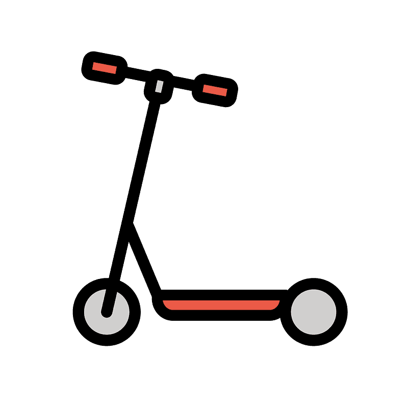Vector sipa scooter Transparent PNG