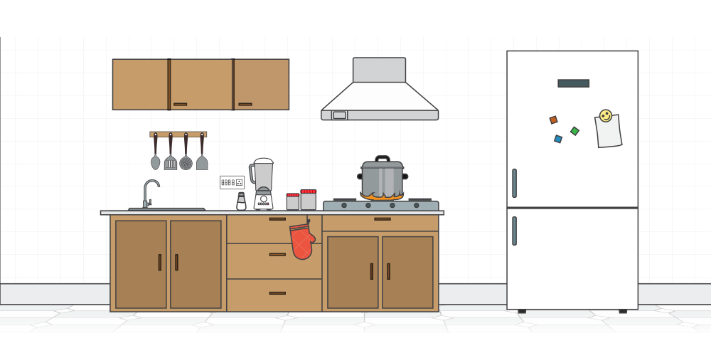 Vector kitchen PNG Clipart
