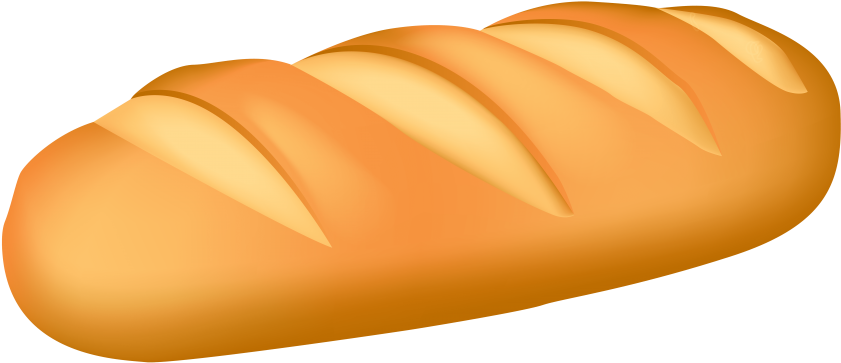 Vector Loaf Bread PNG File