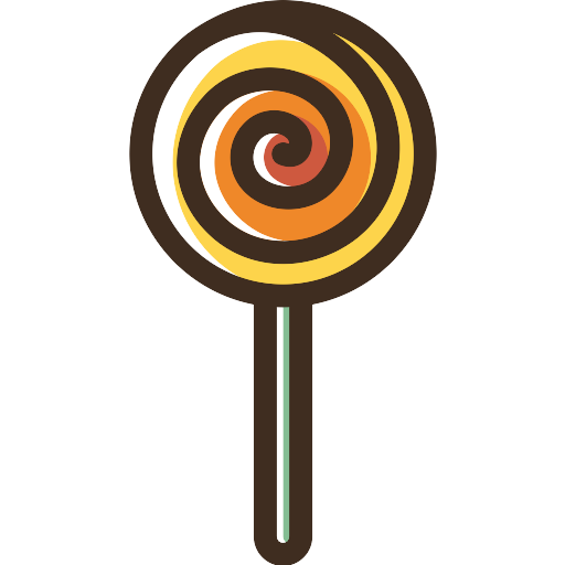 Vector Lollipop PNG Transparent Image
