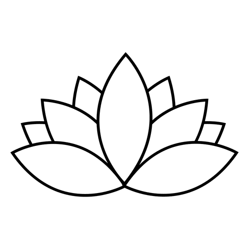 Векторный цветок лотоса PNG Pic