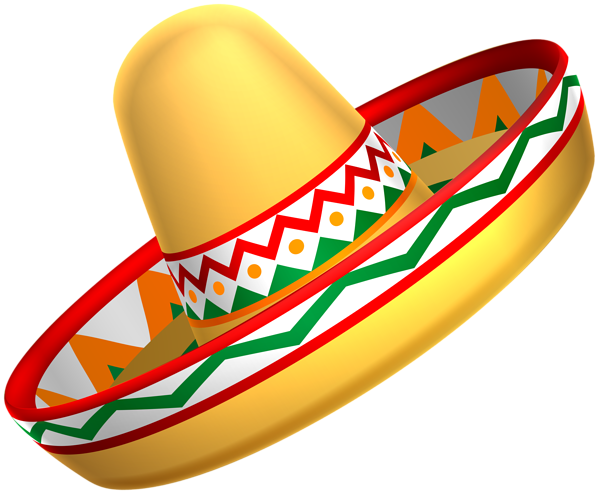 Vector Mexican Hat PNG Photos