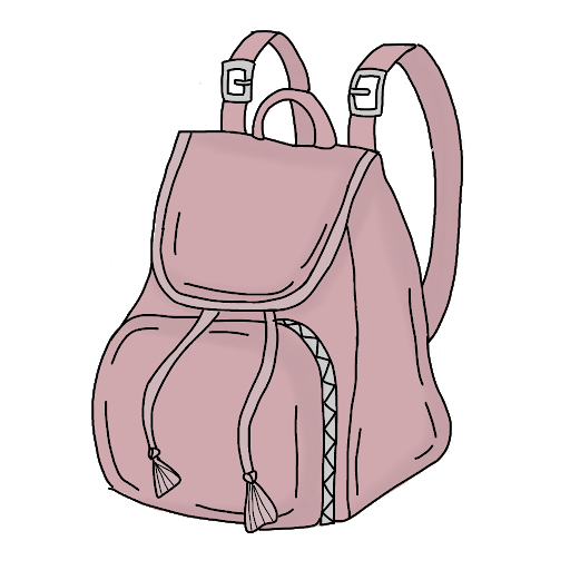 Векторная розовая сумка PNG Clipart