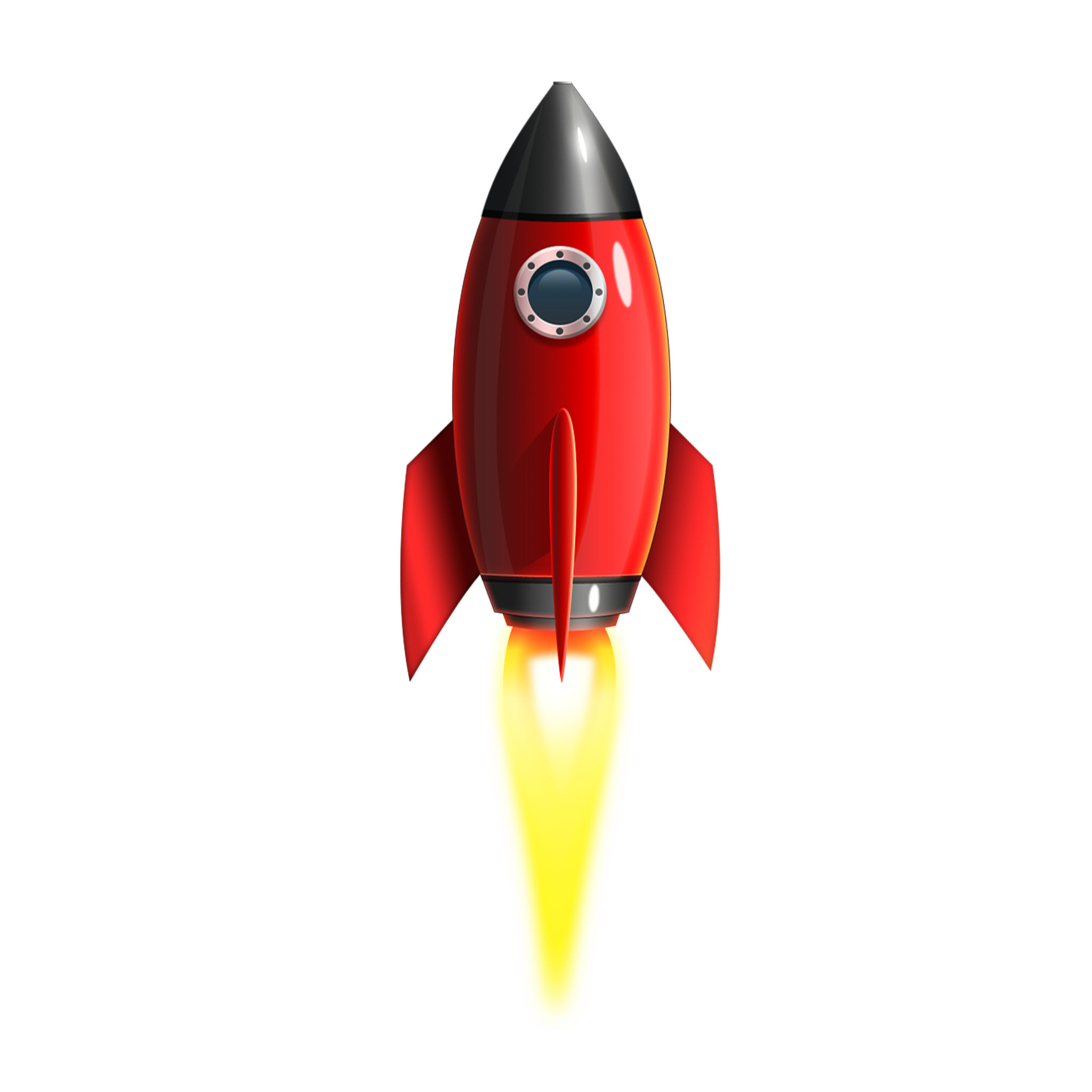 Vector realistische raket PNG gratis Download
