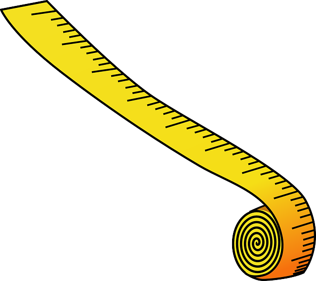 Immagine Trasparente del nastro del centimetro del peso