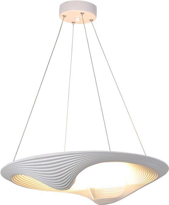 White Ceiling Lamp PNG File
