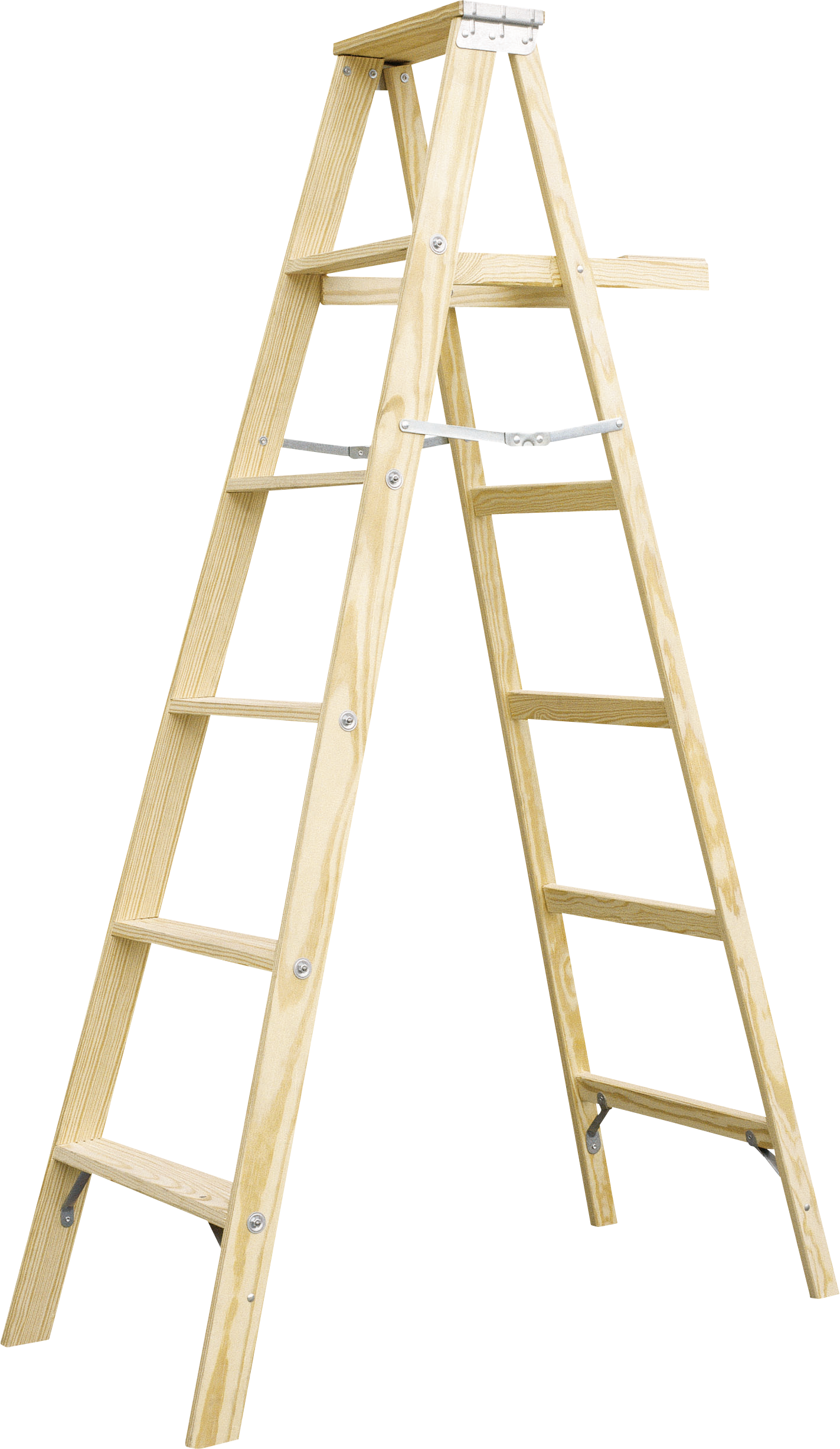 Wooden step ladder PNG Photos