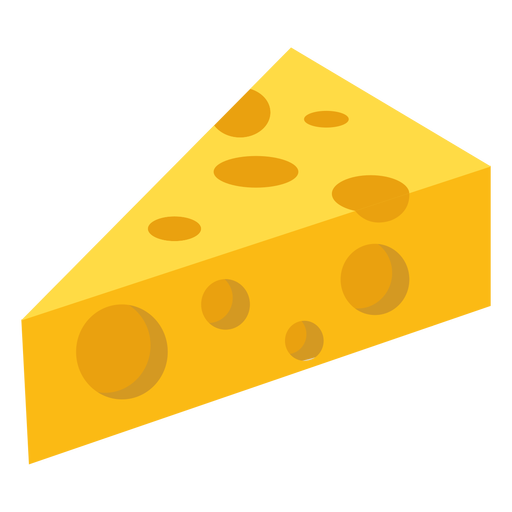 Yellow Cheese Piece PNG Photos