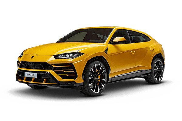 Yellow Lamborghini Convertible PNG Free Download