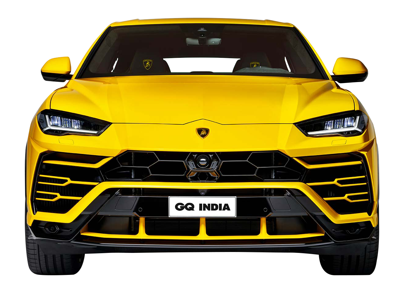 Sarı Lamborghini Cabrio PNG HD